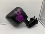 2015-2017 Jeep Wrangler Passenger Side View Manual Door Mirror Black D01B53100. Fixed Price $44.39.