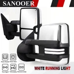 Pair Chrome Power Heated Signal Tow Mirrors For 07-14 Chevy Silverado Gmc Sierra. Fixed Price $169.99.