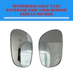 Mitsubishi Colt T120 Exterior Side View Mirror Pair Rh Lh Nos. Fixed Price $132.00.