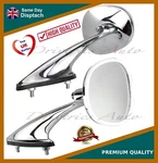 For Porsche 356 Oval Exterior Mirror Rear Veiw Left Right 1955-60 New. Fixed Price $114.60.