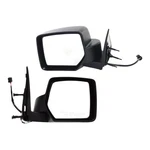 Power Mirror Set For 2008-2012 Jeep Liberty Textured Black Manual Folding. Fixed Price $93.89.