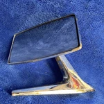 Used Oem Ford D9AB-17743-AA 1979 Left Hand Chrome Driver Side Rear View Mirror. Fixed Price $30.00.