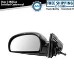 Side View Mirror Manual Remote Smooth Black Driver Left Lh For 02-06 Accent. Fixed Price $36.57.