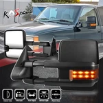 Powered+amber Led Turn Signal Side Towing Mirror For 88-02 Chevy Gmc C/k Truck. Fixed Price $121.59.