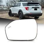 Mirror Glass Driver Left Side Heated W/blind Spot 2020-2024 Ford Explorer. Fixed Price $29.95.