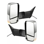 For Ram 3500 Door Mirror 2011 Pair Driver And Passenger Side Chrome Heated. Fixed Price $538.45.