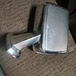 1969 Fleetwood Brougham Right Passenger Mirror Oem. Almost Mint Condition Gm. Fixed Price $200.00.