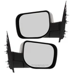 Manual Mirror Set For 2004-2015 Nissan Titan Xe Models Textured Black. Fixed Price $98.18.