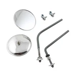 New Vw Type 2 Split Window Bus Round Mirror Kit 1950-1967. Fixed Price $90.00.