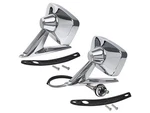 1967-70 Ford Fairlane 500 Chrome Door Mirrors W/remote Pair Lh&rh Kit. Fixed Price $256.75.