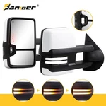 White Towing Mirrors Switchback For 2007-2014 Silverado Gmc Sierra 2500HD 3500HD. Fixed Price $206.99.