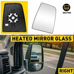 Mirror Glass Upper Right Side 2015-2022 Ford Van Transit 250 150 350 Hd. Fixed Price $18.99.