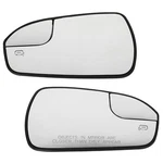 Left&right Side 2013-2020 Ford Fusion View Door Heated Mirror Glass W/plate. Fixed Price $21.38.