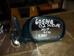 2001 2002 Suzuki Vitara Grand XL-7 Right Passenger Side View Mirror Green. Fixed Price $34.50.
