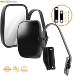 Side View Manual Mirrors Stainless Steel Ford F-series Pickup Truck Pair Set. Fixed Price $39.10.