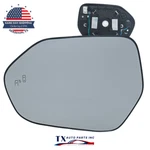 Driver Side Mirror Glass For 2019-2024 Toyota Camry Corolla With Bsm Heated Left. Fixed Price $32.59.