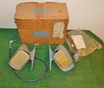 72-76 Mercury Montego Mx 76-79 Granada Monarch Nos L+r Dual Racing Door Mirrors. Fixed Price $499.00.