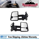 Trail Ridge Tow Mirror Power Heat Turn Memory Upgrade Spotlight Pair For Gm Suv. Fixed Price $524.95.