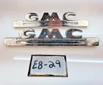 Oem 1947-1953 Gmc Truck Pair Hood Side Emblems Chrome 2223966 E8-29. Fixed Price $84.95.