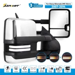 Chrome Tow Mirrors Smoked Switchback For 2007-2014 Chevy Silverado Gmc Sierra. Fixed Price $168.99.