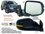 Mirror For Pilot 2019-2022 / Passport 2019-2025 Signal Memory Passenger Side. Fixed Price $121.66.