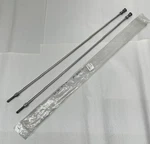 8133 Radiator Support Rods Fits 1928 1931 Ford Model Stainless Steel. Fixed Price $45.00.