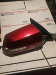 2007-2008 Saturn Outlook Passenger Right Power Door Mirror Red Oem. Fixed Price $75.61.