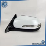 2015-2016 Hyundai Genesis G80 Lh Driver Side View Mirror Blind Spot White Sedan. Fixed Price $299.95.