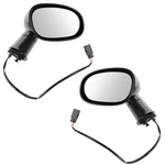 For 08-14 Challenger Coupe Rear View Mirror Power Non-heated Fold Black Pair Set. Fixed Price $159.95.