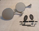 Swan Neck Rear View Mirrors 4" Stainless Steel Retro Classic Hot Rod Chevy Ford. Fixed Price $56.99.