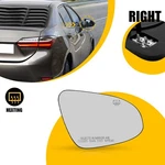 Heated Mirror Glass 1PC For 2014-2019 Toyota Corolla Right Clear TO1325117. Fixed Price $17.09.
