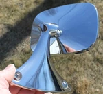 Amc American Motors Corp Drivers Left Hand Exterior Door Side View Chrome Mirror. Fixed Price $129.99.