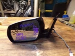 2005-2007 Fits Nissan Murano *silver* Heated Left Driver Door Mirror Oem. Fixed Price $50.00.