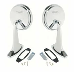 Oer Outer Door Mirror Set With Bowtie 1965-1966 Impala Bel Air Biscayne. Fixed Price $150.98.