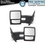 Mirror Set Black Power, With Heat, Manual Folding Ford FO1320387. Fixed Price $221.05.