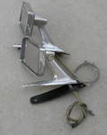 Thunderbird Ford Mirror Door Mount Left Driver Side Remote Oem 1963-1964 63-64. Fixed Price $200.00.
