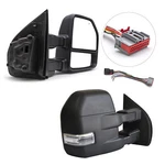 Towing Mirrors 2015-2020 Ford F150 Truck Power Heated W/sensor Signal 22 Pin. Fixed Price $192.73.