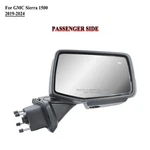Passenger Right Side Door Mirror With Blis Spot Light For 19-25 Gmc Sierra 1500. Fixed Price $118.99.