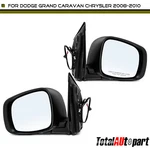 New 2X Power Heated Mirror For Grand Caravan 08-20 Chrysler Town & Country Dodge. Fixed Price $108.28.