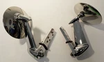 Exterior Outside Door Rear View Mirror Set 1960-66 Ford Pickup Truck Pair. Fixed Price $179.90.