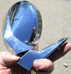 Oem 1966-1974 Dodge Plymouth A / Body Drivers Left Exterior Side View Mirror. Fixed Price $149.99.