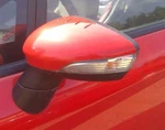 2011-2019 Ford Fiesta Left Driver Side Door Mirror Assembly Red Heated. Fixed Price $142.49.