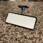 Triumph TR4A TR250 Rear View Mirror Original Rare. Fixed Price $50.00.