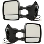 Towing Mirror Chrome Pair Power For 04-15 Nissan Titan Le Sl With Memory Heated. Fixed Price $228.47.