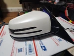 10-17 Mercedes W207 E350 E550 Front Right Side Door Rear View Mirror Oem. Fixed Price $130.00.