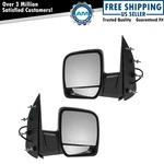 Trq Power Side View Mirrors Folding Left & Right Pair For 02-08 Econoline Van. Fixed Price $92.34.