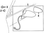 Genuine Gm Mirror Assembly 25726589. Fixed Price $354.11.