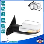 For 2019-2024 Dodge Ram 1500 Chrome Left Side Mirror Power Heated/bsm/signal. Fixed Price $150.98.
