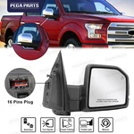 Mirror Power Fold Glass Memory Chrome Right 2015-2018 Ford F-150 F150. Fixed Price $127.99.
