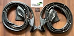 70-81 Camaro Firebird Door Weatherstrip Seals Gaskets Pair Soft Rubber Soffseal. Fixed Price $82.95.